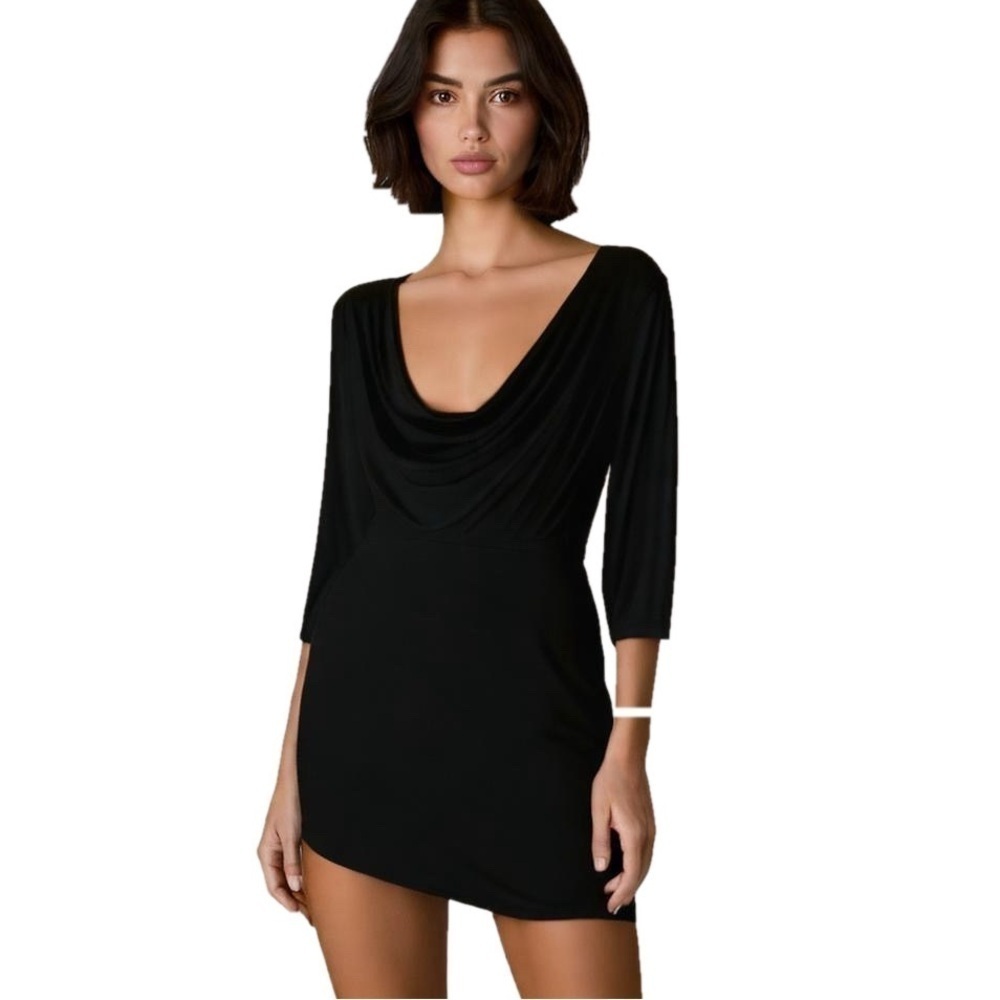 BCBGMAXAZRIA Black Cocktail Dress Extra Small NWT